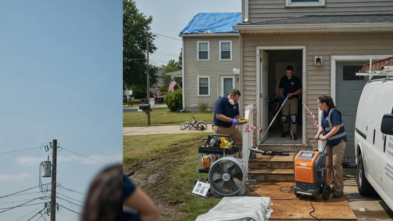 Water Damage Repair in Sandstone, MN near me